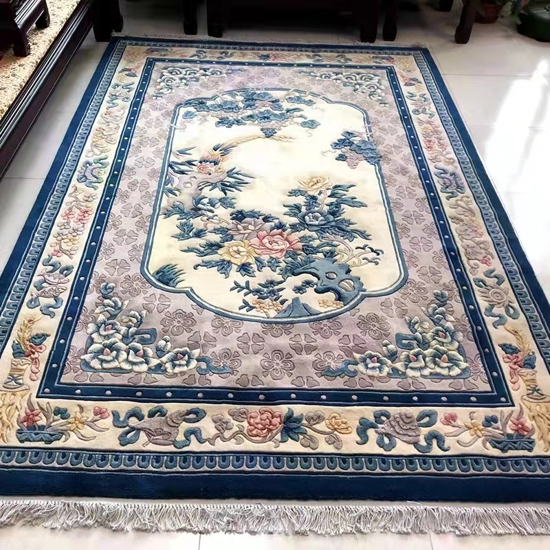 手工打结羊毛地毯